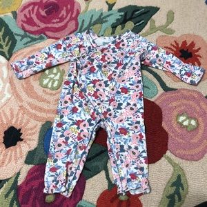 Floral rifle paper inspired mud pie one piece
